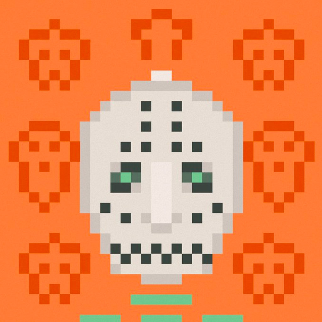 Halloween Pixel Mask